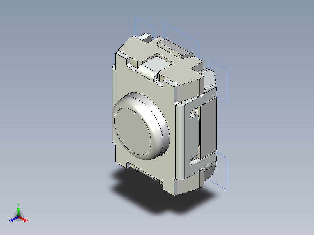 开关继电器保护 SM-PTS820J20K主视图
