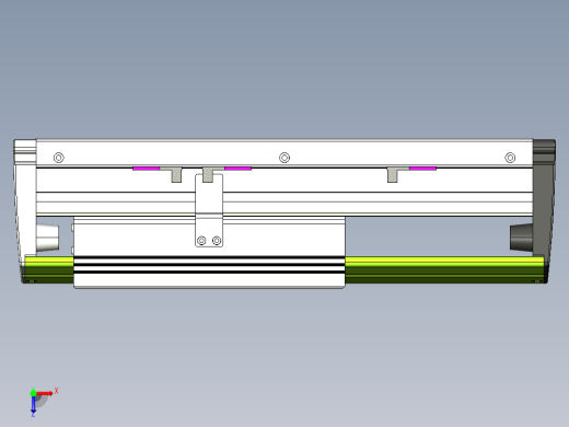 威洛博VL系列3d模型模组VL22H2Y-S100俯视缩略图