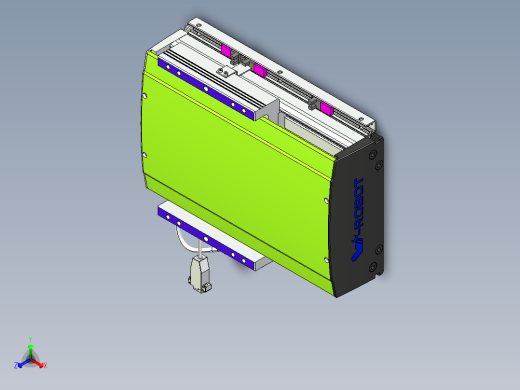 威洛博VL系列3d模型模组VL22H2Y-S100正等轴测缩略图