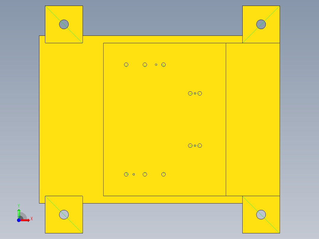 排钉机机械结构设计含UG三维+CAD图纸+说明书770833==500前视图