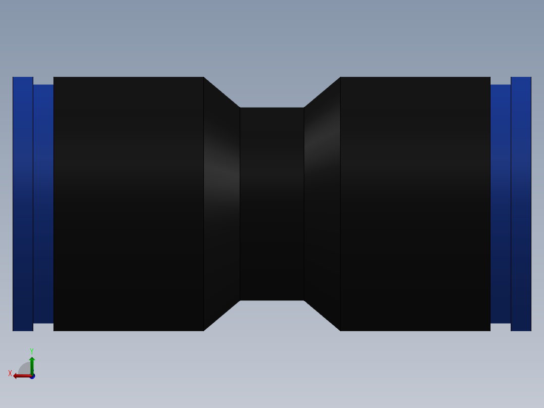 Ø16 - UNIÃO RETA (C00201600)后视图