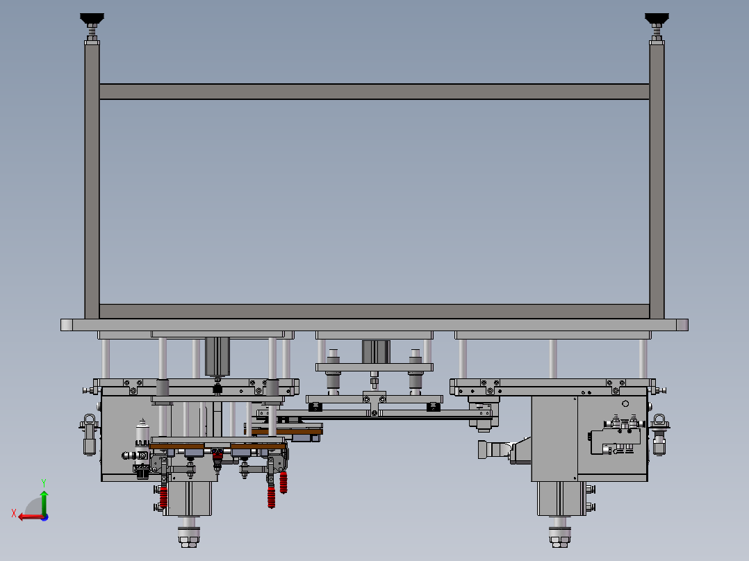 新能源锂电池极耳转接片焊接设备sw21可编辑后视图