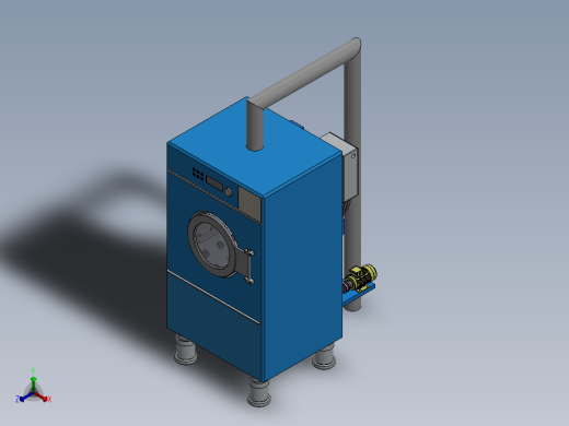 洗衣烘干机正等轴测缩略图