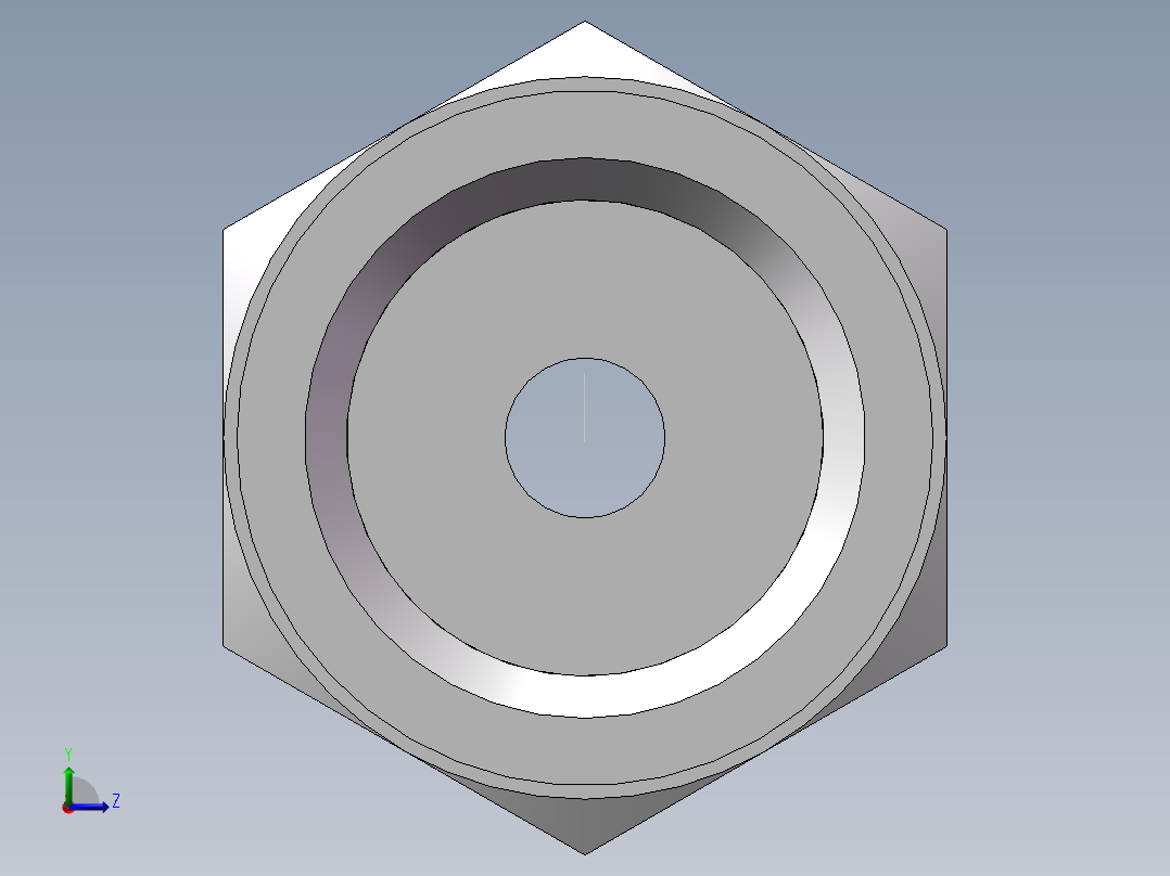 压力表接头-带螺母、7BD-08-18GDK+S左视图
