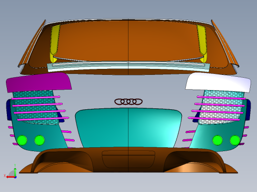 B2004309-奥迪R8后视缩略图