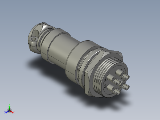 接插件(241)正等轴测缩略图