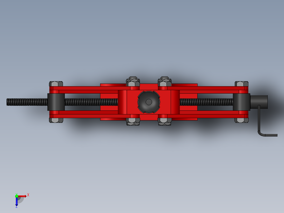 千斤顶(57)俯视图
