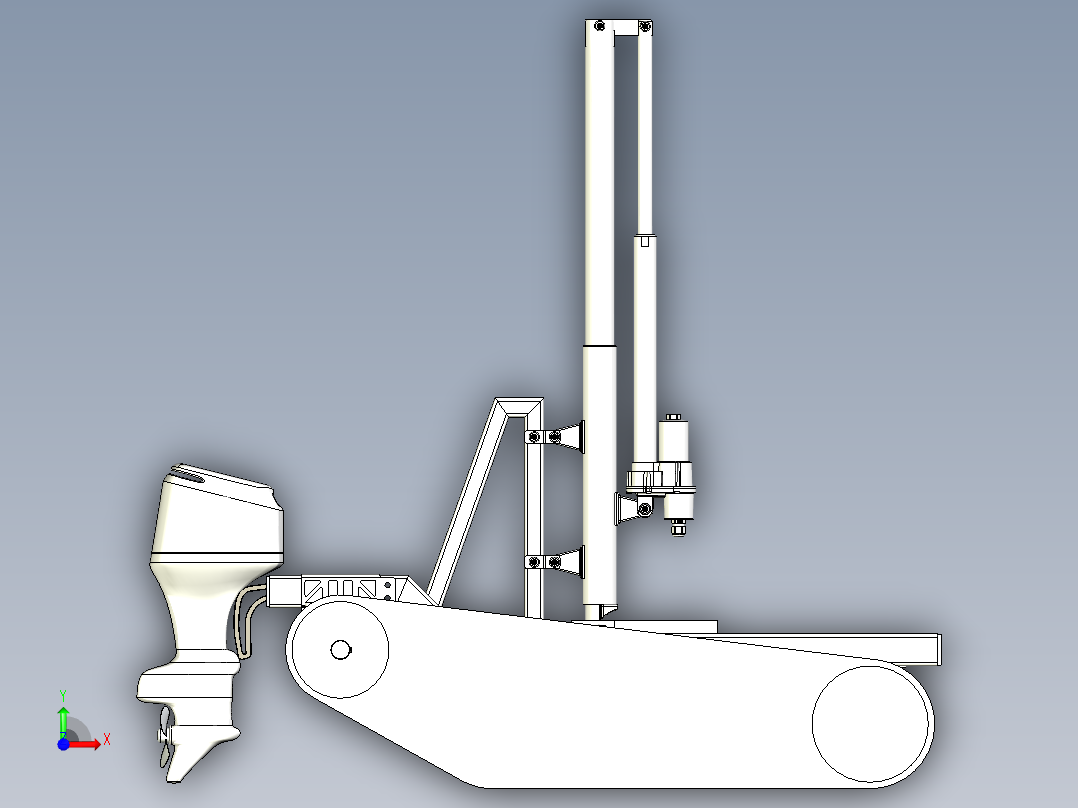 重金属采样器前视图
