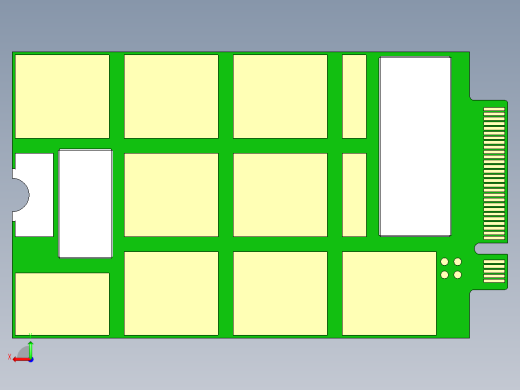M.2 5G 调制解调器带散热器后视缩略图