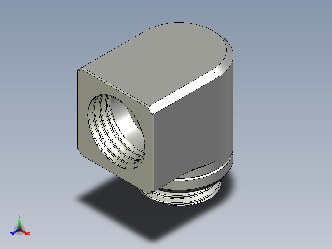 EK-Quantum Torque 微型旋转 90° 接头