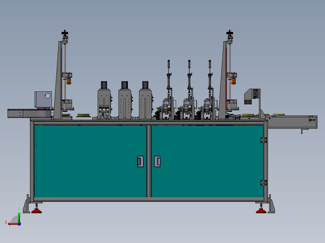 LXYC-BOSS套圈外观影像检测设备后视图