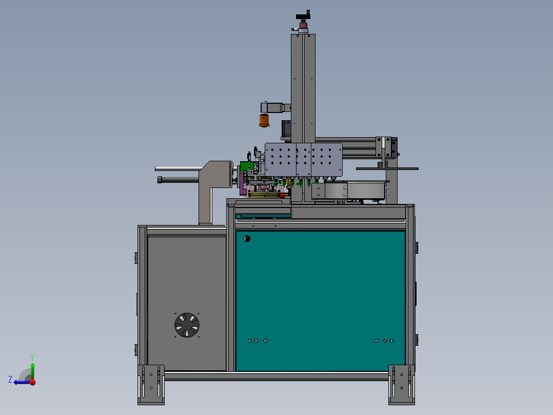 LXYC-BOSS套圈外观影像检测设备右视图
