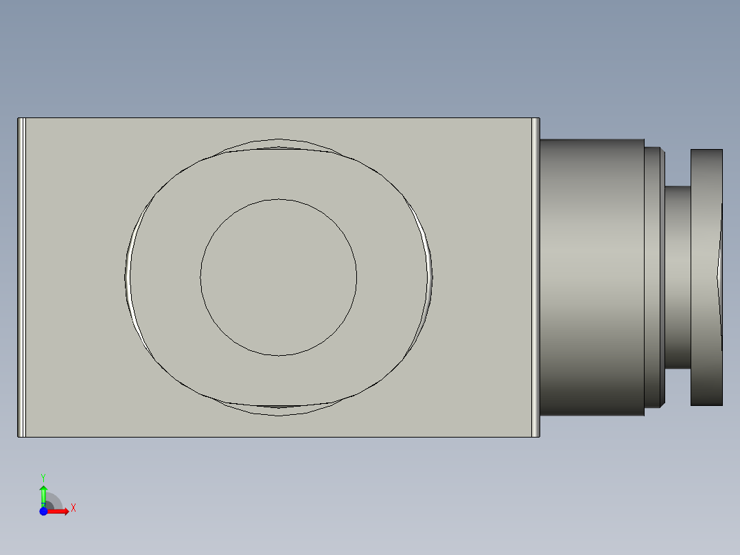 8真空发生器J-WER01-D6-07前视图