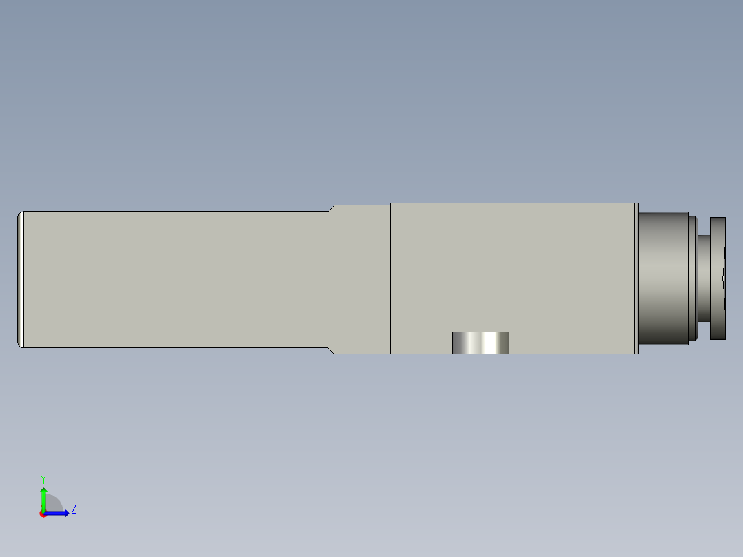 8真空发生器J-WER01-D6-07左视图