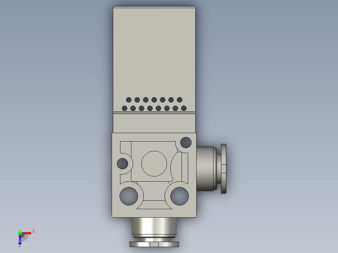 8真空发生器J-WER01-D6-07俯视图