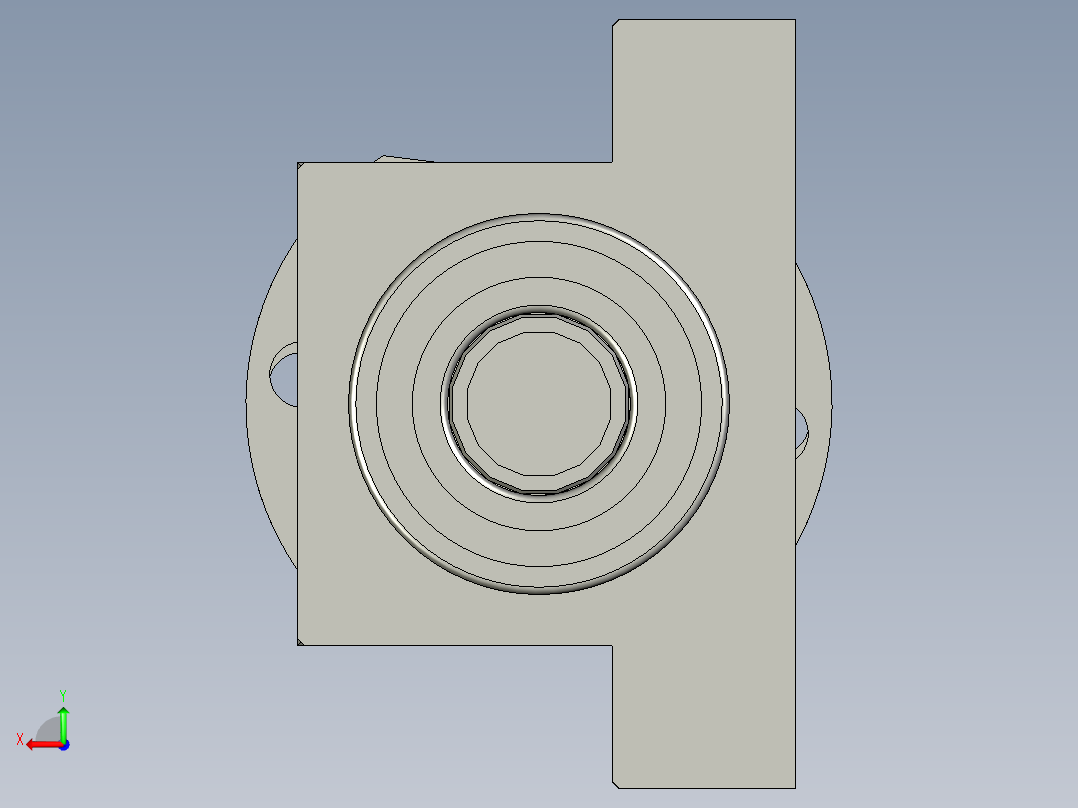 HX2115-02-03-00左右对中传动装置后视图