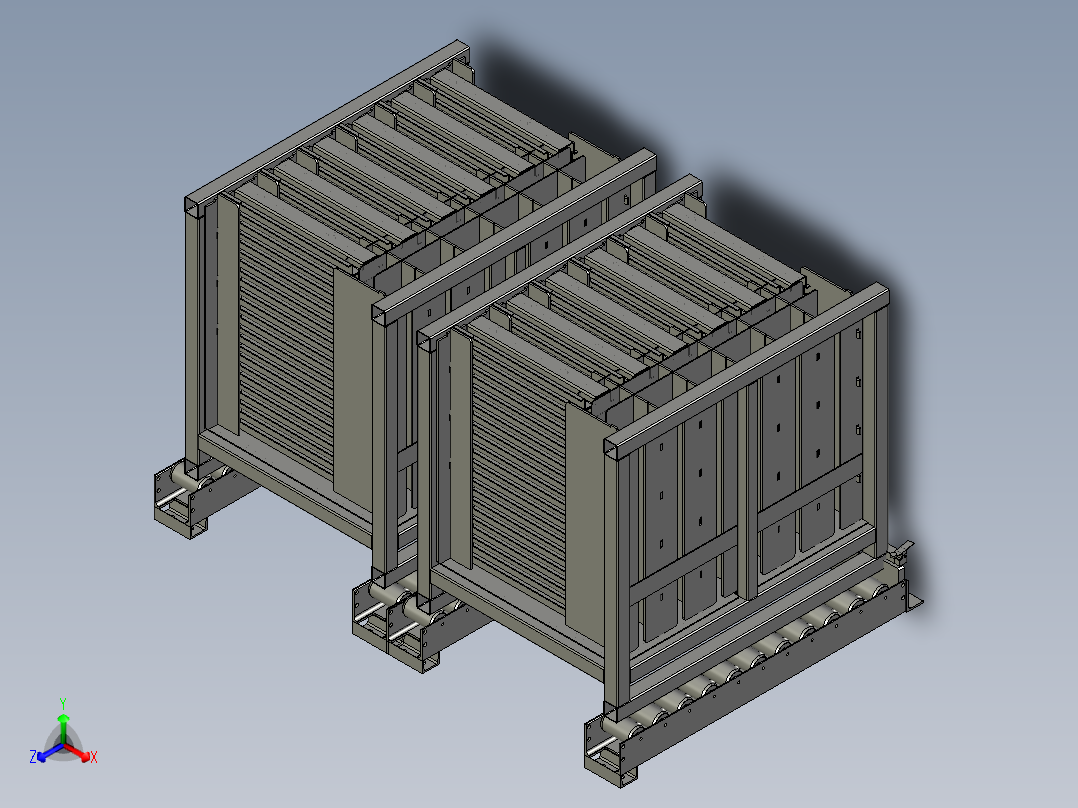 HT自动自动封头板物料车组件TREWQ
