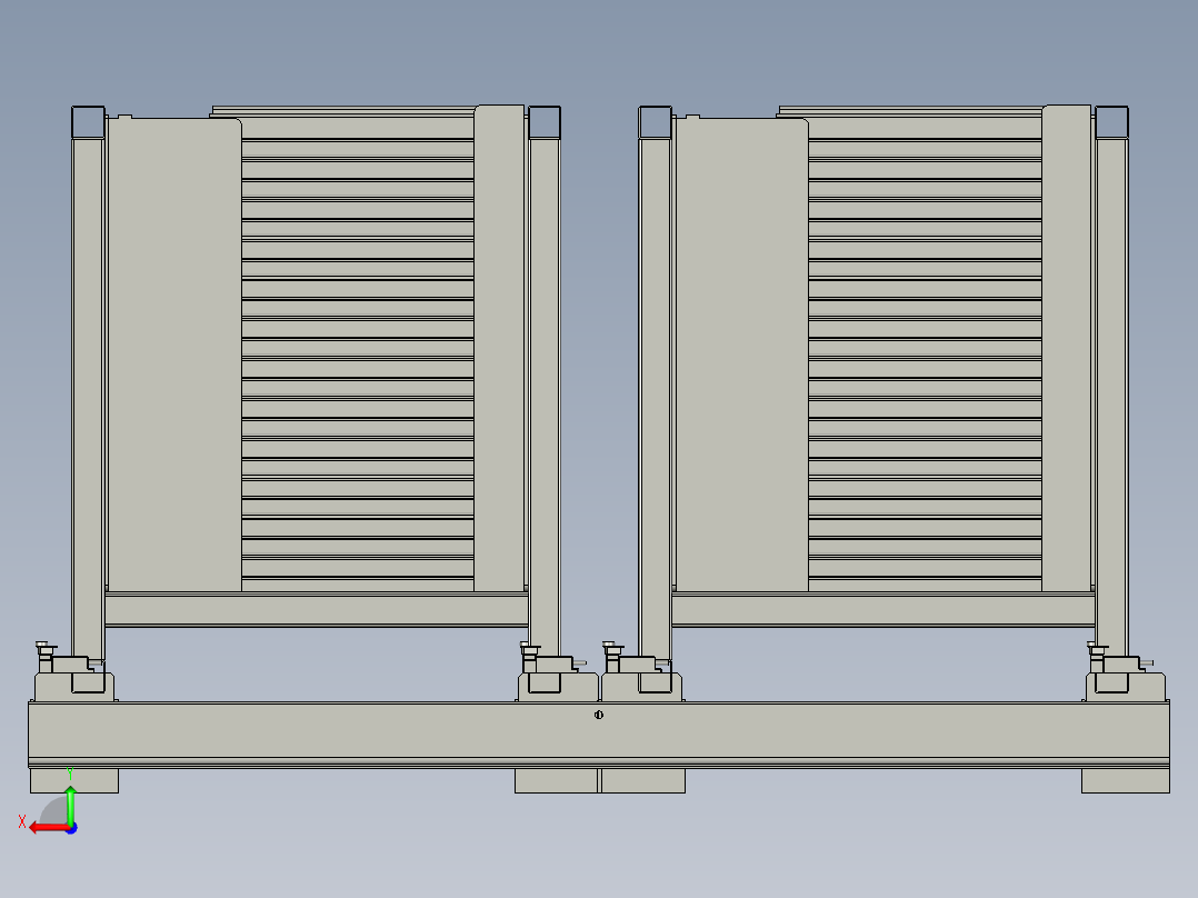 HT自动自动封头板物料车组件TREWQ后视图