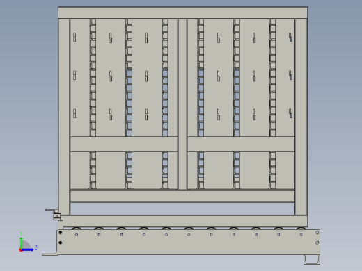 HT自动自动封头板物料车组件TREWQ左视缩略图