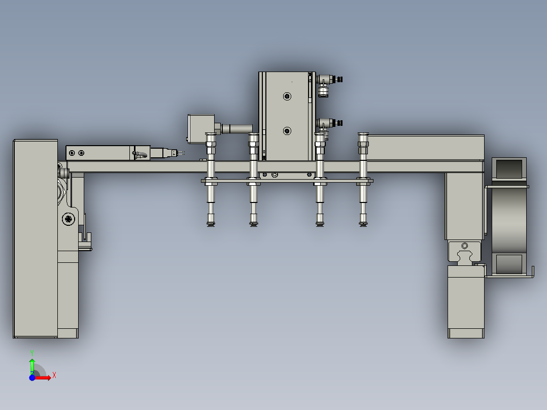 空Tray移载模组前视图