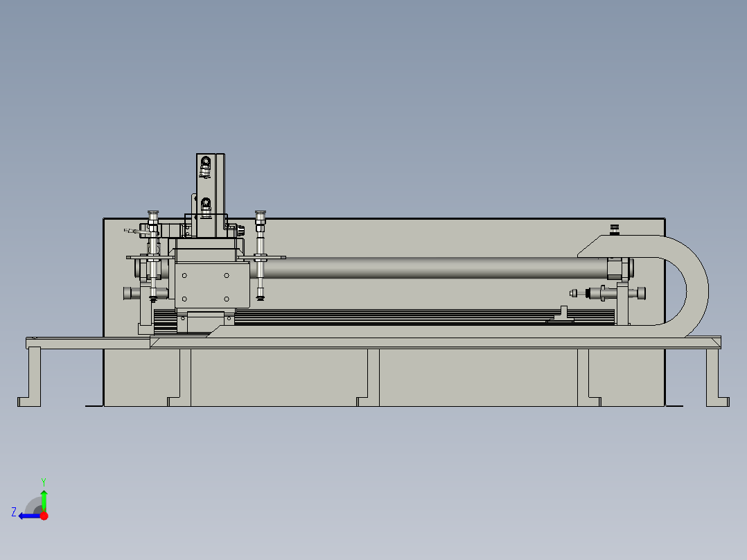 空Tray移载模组右视图