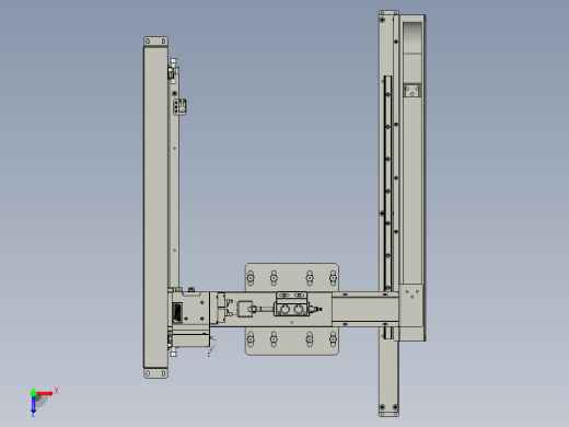 空Tray移载模组俯视缩略图