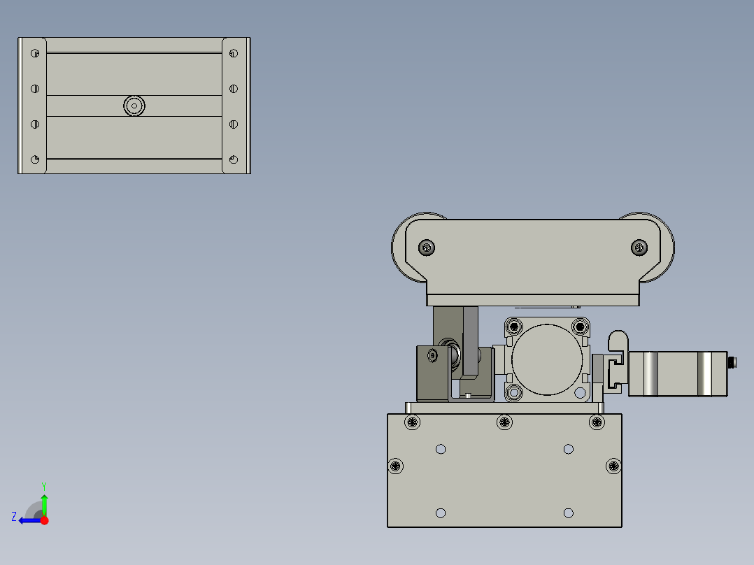 NM16076-01-01-04纠偏机构右视图