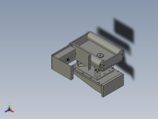 NM16076-01-01-04纠偏机构正等轴测缩略图