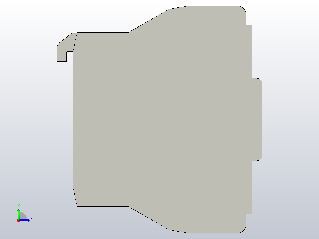 ABB接触器CA5X-04E左视图