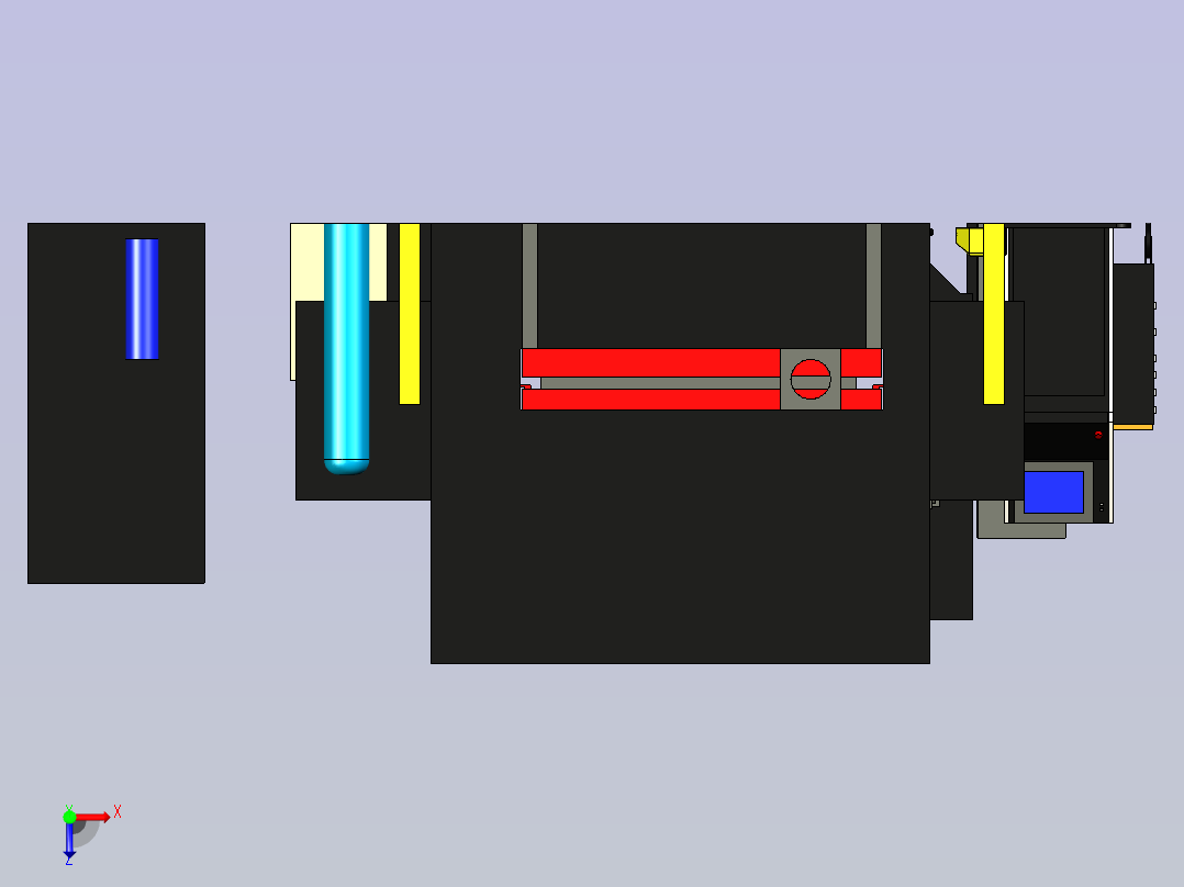 A0004657-阿玛达 FMII 3015 RI激光切割机俯视图