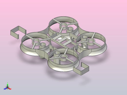 65毫米框架615有刷电机无人机机架
