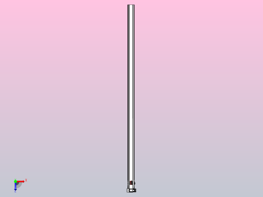 皮带直线轴半封闭可选导轨TPA-HNB-120D-110-L3050-LU-C-P40-N3俯视缩略图