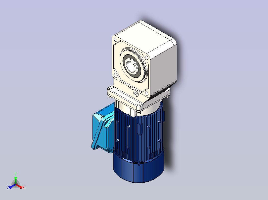 住友(SMT)减速机3D RNYM05-1320-B正等轴测图