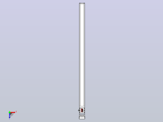 滚珠丝杠直线轴带导轨全封闭TPA-HCR-65S-1610C-L1200-MP-C-P10-N3俯视缩略图