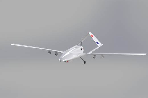 bayraktar tb-2 无人机 SolidWorks stp飞机缩略图