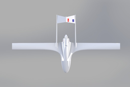bayraktar tb-2 无人机 SolidWorks stp飞机缩略图