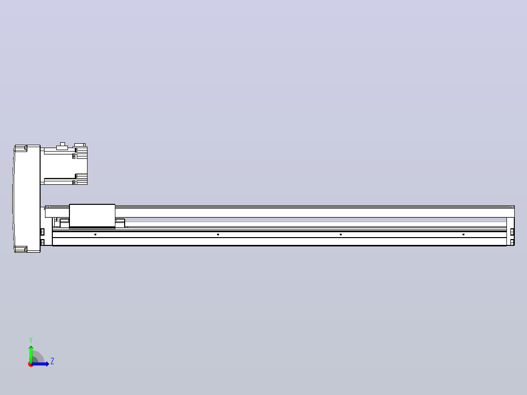 钢基模组TPA-KNR-8610C-740A1-MU-H0左视图