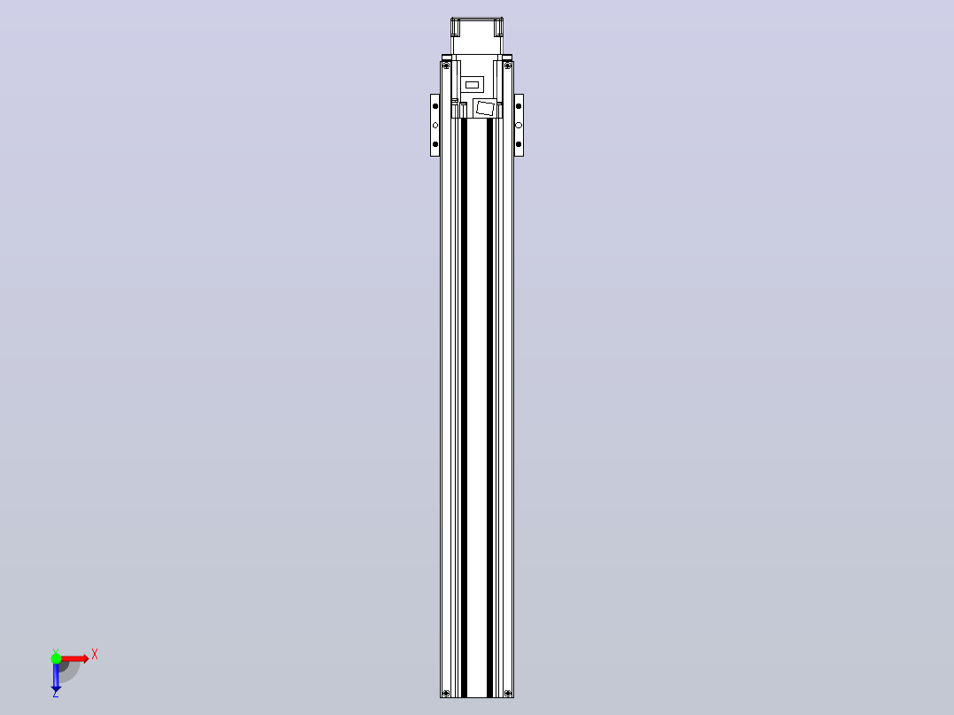 钢基模组TPA-KNR-8610C-740A1-MU-H0俯视图