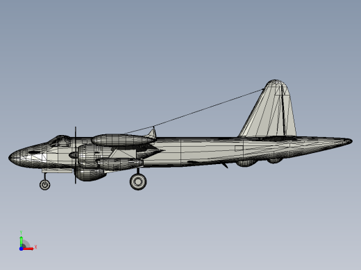 lockheed-p-2-neptune飞机前视缩略图