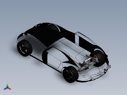15-威兹曼mf4 wiesmann mf4 SW STP正等轴测缩略图