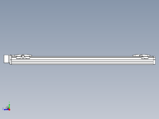 滚珠丝杠线性轴TPA-GCRS-80-1610C-L350-MR-M20-N3右视缩略图