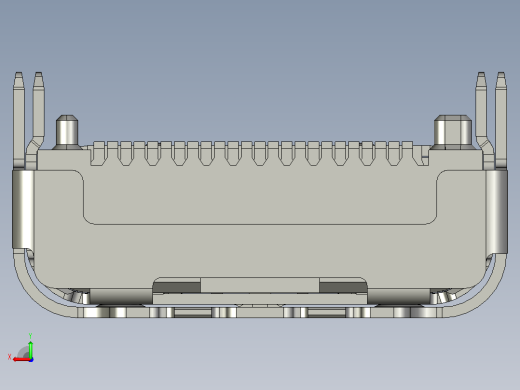 USB Type-C 24针SMT类型 外壳后视缩略图