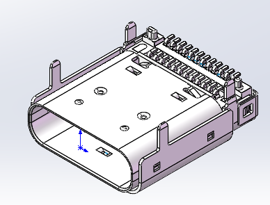 USB Type-C 24针SMT类型 外壳缩略图