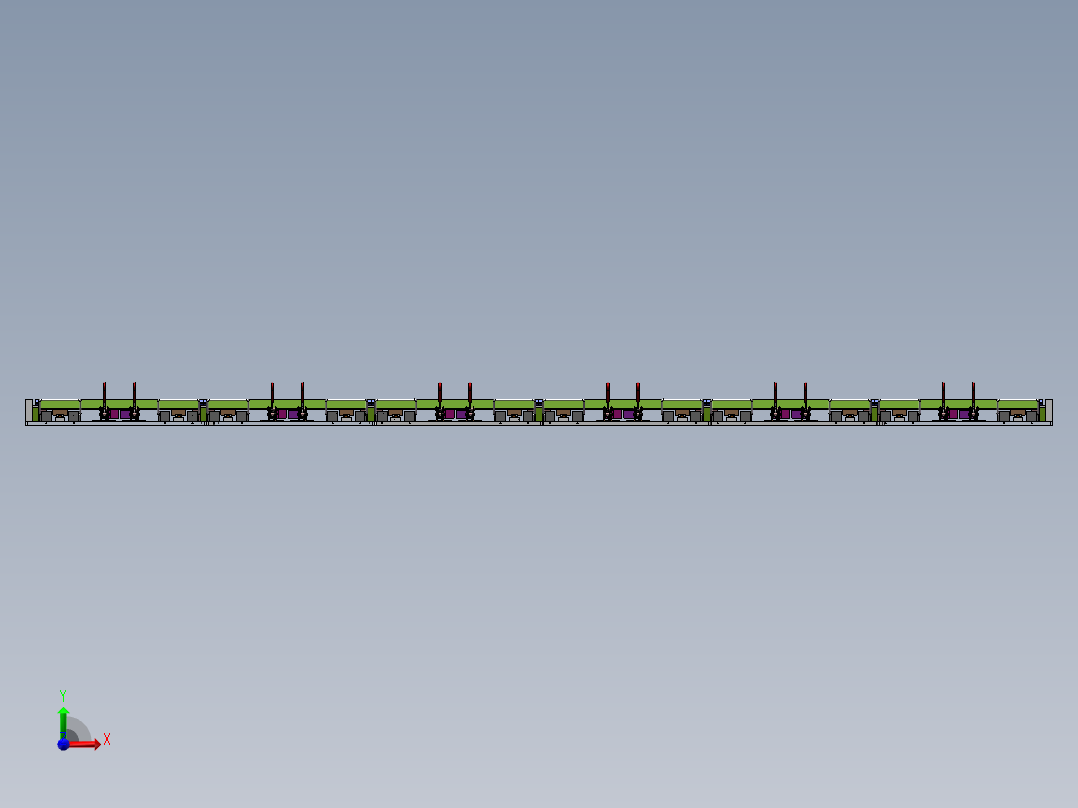 262B 盖前条PC夹具sw18可编辑+cad前视图