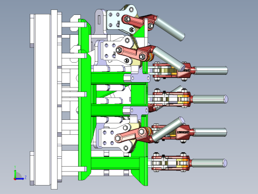 MBT焊接夹具左视缩略图