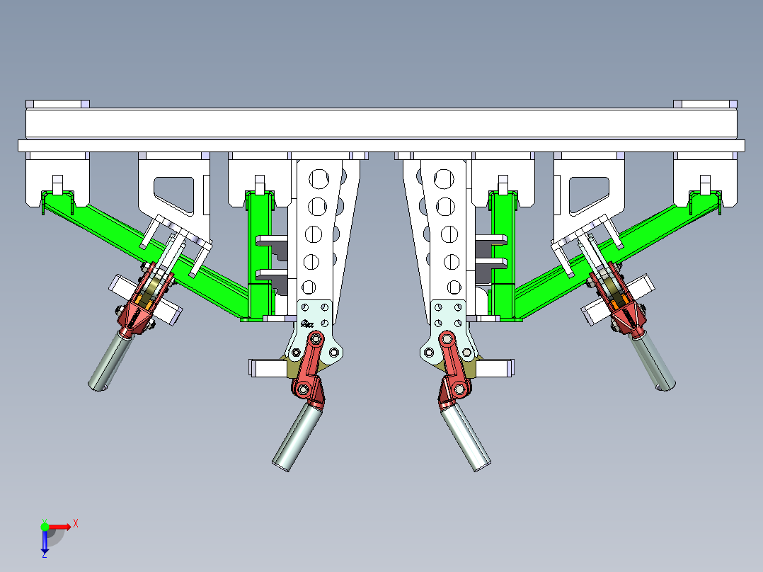MBT焊接夹具俯视图