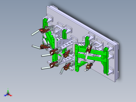 MBT焊接夹具正等轴测缩略图