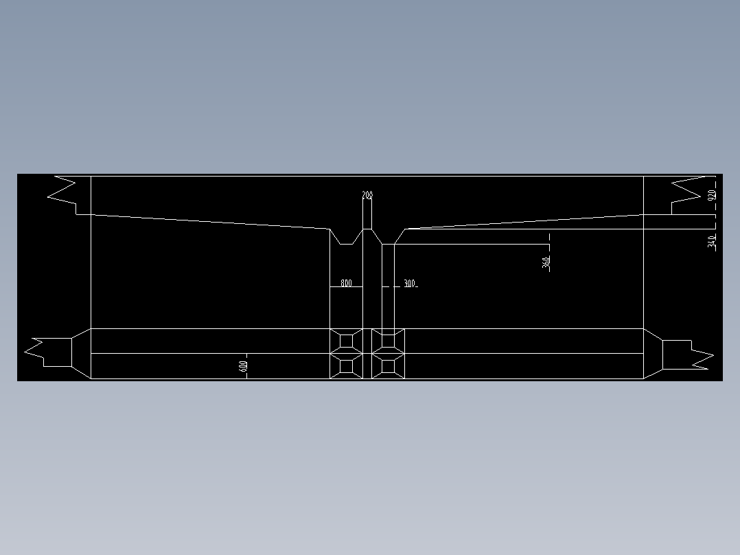 沉砂池简图 _CAD图纸
