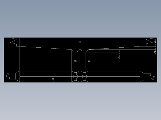 沉砂池简图 _CAD图纸