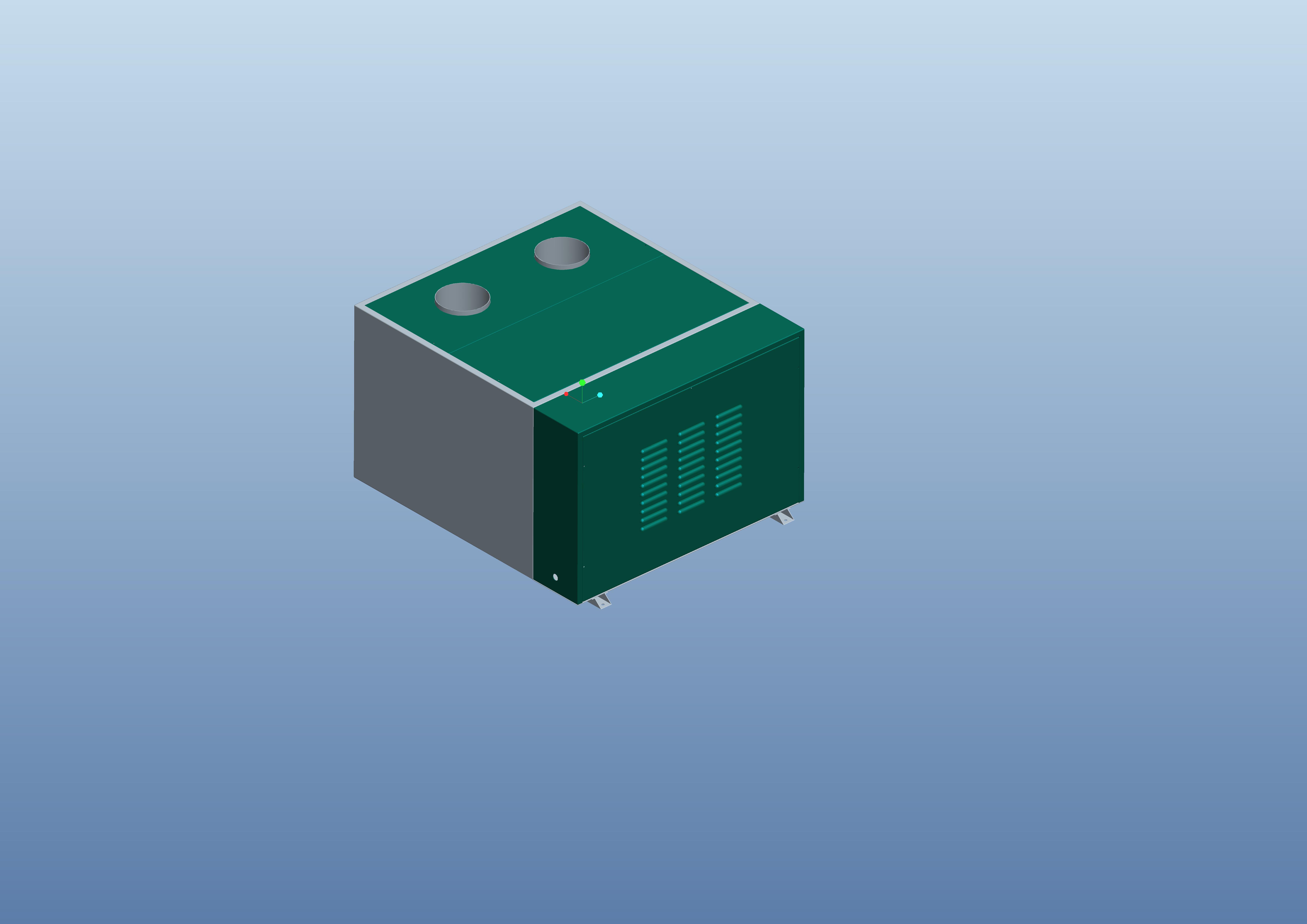 大型工业加湿器3D图3D模型